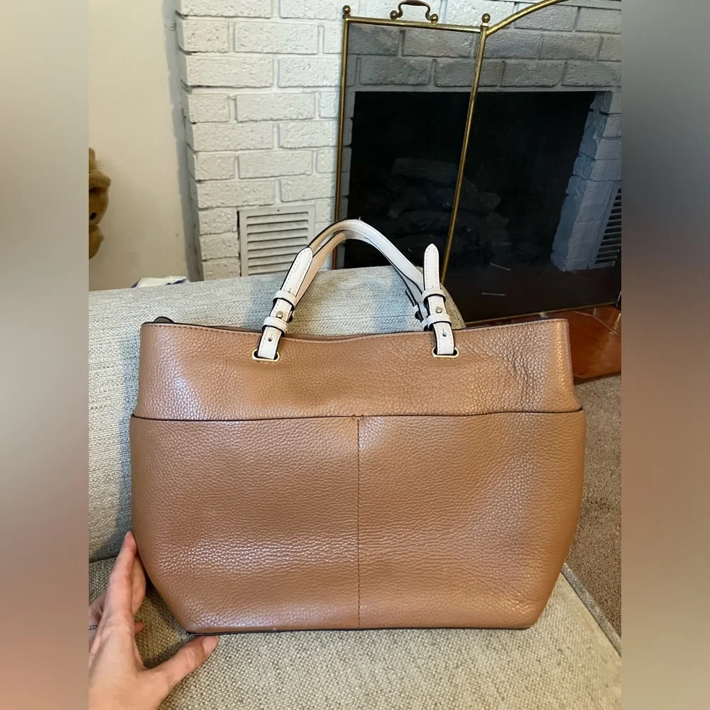 Michael kors jet set Bedford pebble leather tote